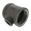 3" x 3" x 1-1/4" Black Tee, Class 150