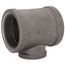 3" x 3" x 2" Black Tee, Class 150