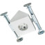 Fan & Fixture Mounting Box, Cathedral Ceiling Mount, 80° Slope w/ Adjustable Brackets