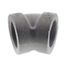 1-1/2" Black Cast Iron Steam 45° Elbow, Class 125