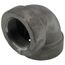 1-1/2" Black Cast Iron 90° Elbow, Class 125