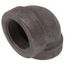 1-1/2" x 1-1/4" Black Cast Iron Steam 90° Elbow, Class 125