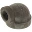 1-1/2" x 1/2" Black Cast Iron Steam 90° Elbow, Class 125