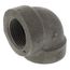 1" Black 90° Cast Iron Steam Elbow