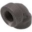 1/2" Black Cast Iron Steam 90° Elbow