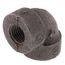 1/4" Black Cast Iron Steam 90° Elbow, Class 125