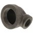 2" x 1" Black Cast Iron Steam 90° Elbow, Class 125