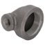 2" x 1/2" Black Cast Iron Steam 90° Elbow, Class 125