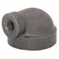 2" x 1/2" Black Cast Iron Steam 90° Elbow, Class 125