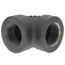 3/4" Black Cast Iron Steam 90° Elbow, Class 125
