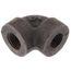 3/8" Black Cast Iron Steam 90° Elbow, Class 125