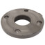 2-1/2" x 7" Black Cast Iron Steam Companion - Screwed Flange