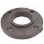 3" x 7-1/2" Black Cast Iron Steam Companion - Screwed Flange