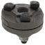 3/4" Black Cast Iron Steam Flange Union w/ Gasket, Class 125