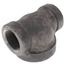 1-1/4" x 1-1/4" x 2" Black Cast Iron Steam Reducing Tee, Class 125