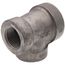 1-1/4" x 1" x 1" Black Cast Iron Steam Tee, Class 125