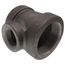 2-1/2" x 2" x 1-1/4" Black Cast Iron Steam Tee, Class 125