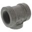 2" x 2" x 1-1/2" Black Cast Iron Steam Tee, Class 125