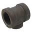 2" x 2" x 1-1/4" Black Cast Iron Steam Tee, Class 125