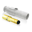 23 Series Plug, Male, 690A Max, 600V Crimp Tube Termination, 500-750 MCM Cable Range (White)