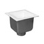 12" X 12" A.R.E. Floor Sink, 8" Sump, 4" Nominal (No Grate)