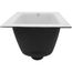 12" X 12" A.R.E. Floor Sink, 8" Sump, 3" Nominal (No Grate)