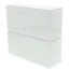 6" Right End Cap for UF-2 Baseboard (White)