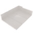 6" Right End Cap for UF-3 Baseboard (White)