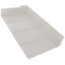 6" Left End Cap for UF-4 Baseboard (White)