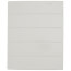 12" Right End Cap for UF-5 Baseboard (White)