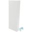6" Right End Cap for UF-6 Baseboard (White)
