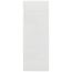 6" Right End Cap for UF-6 Baseboard (White)