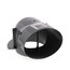 4" Low Profile Plastic Elbow (Fits in 2x4 Wall)