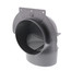 4" Low Profile Plastic Elbow (Fits in 2x4 Wall)