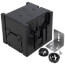 2-Gang Screw-On Gangable Plastic Box for Retrofit or New Construction (Black)
