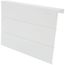 12" Center or End Trim for UF-3 Baseboard (White)