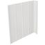 12" Center or End Trim for UF-4 Baseboard (White)