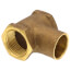 3/4" FxFxC Cast Brass Tee (Lead Free)
