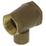 1-1/2" X 3/4" X 1" FxFxC Cast Brass Tee (Lead Free)