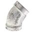 1/4" Galv 45° Elbow