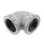 1-1/2" Galv 90° Elbow, Class 150