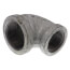 1-1/4" x 1" Galv 90-Degree Elbow
