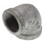 1-1/4" x 1" Galv 90-Degree Elbow