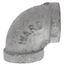 1/2" Galv 90° Elbow, Class 150