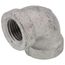 1/4" Galv 90° Elbow, Class 150