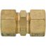 3/4" AutoFlare Brass Coupling