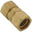 3/4" AutoFlare Brass Coupling