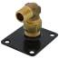 1/2" 90-Degree AutoFlare Flange Elbow