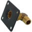 1/2" 90-Degree AutoFlare Flange Elbow