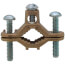 3/8", 1/2" TracPipe and 1/2", 3/4", 1" IPS Brass Bonding Clamp